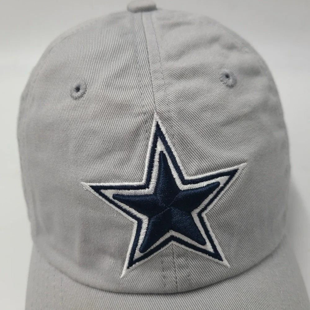 Dallas‎ Cowboys Hat Strapback Gray Blue NFL Football Authentic Casual Cotton Men